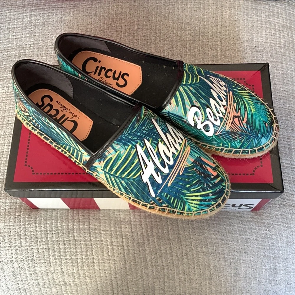 NEW IN BOX Sam Edelman Circus Espadrilles - Picture 2 of 4